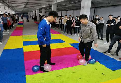 安鑫娱乐电子举行2021年第一季度员工运动